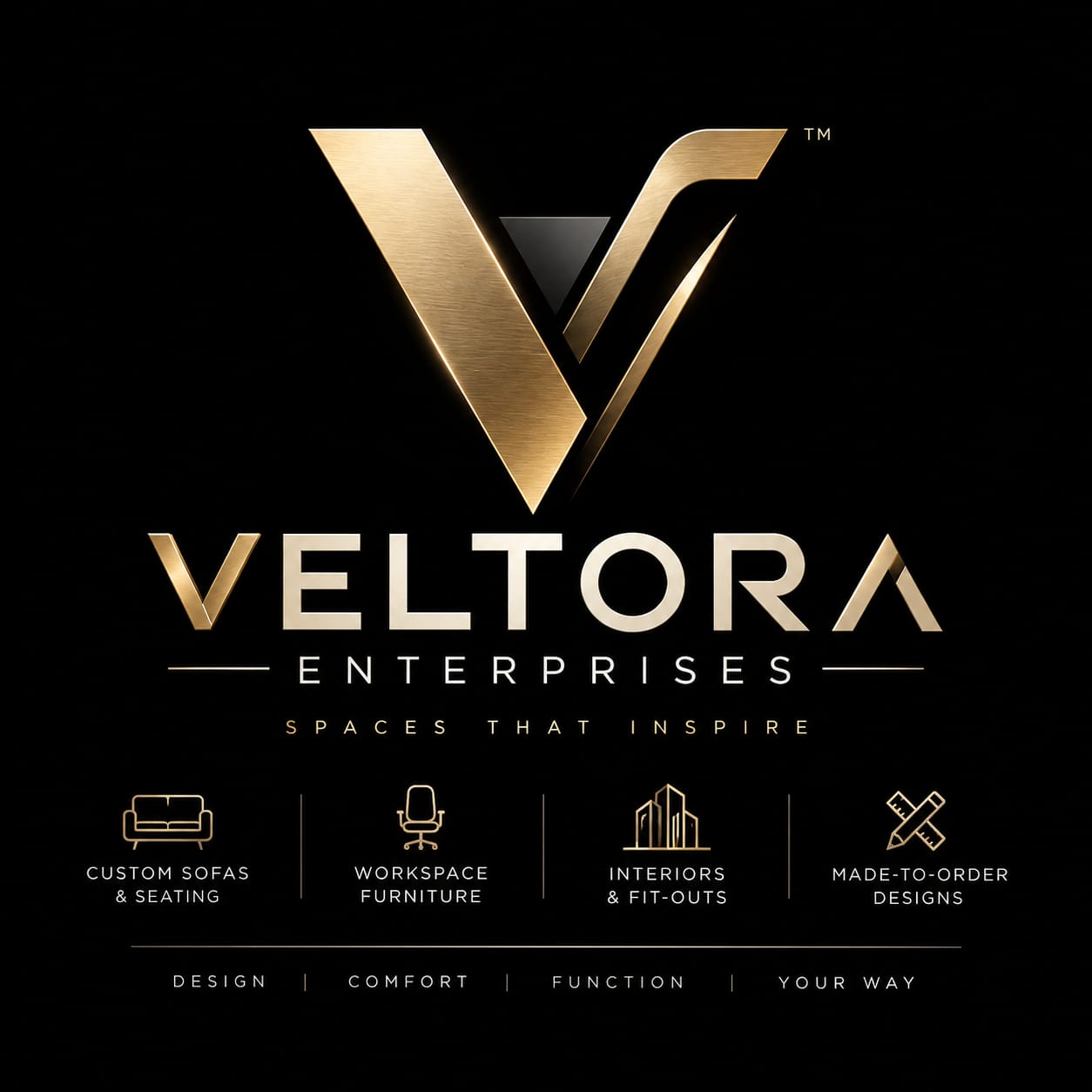 Veltora Enterprises logo